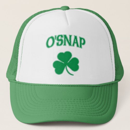 OSnap Shamrock Trucker Hat