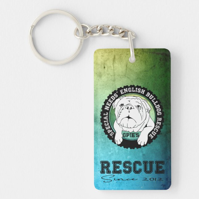OSNEB Rescue Acrylic Keychain (Front)