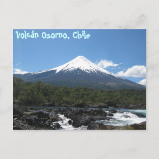 Osorno Volcano Postcard