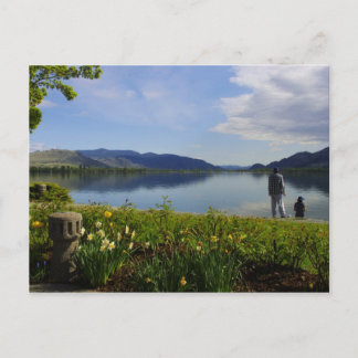 Osoyoos, Beautiful Fishing Hole Postcard