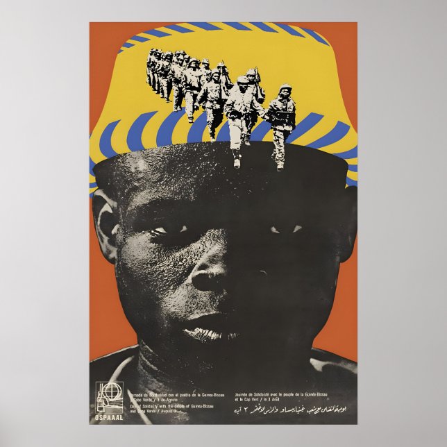 OSPAAAL Poster Day of Solidarity with (Front)