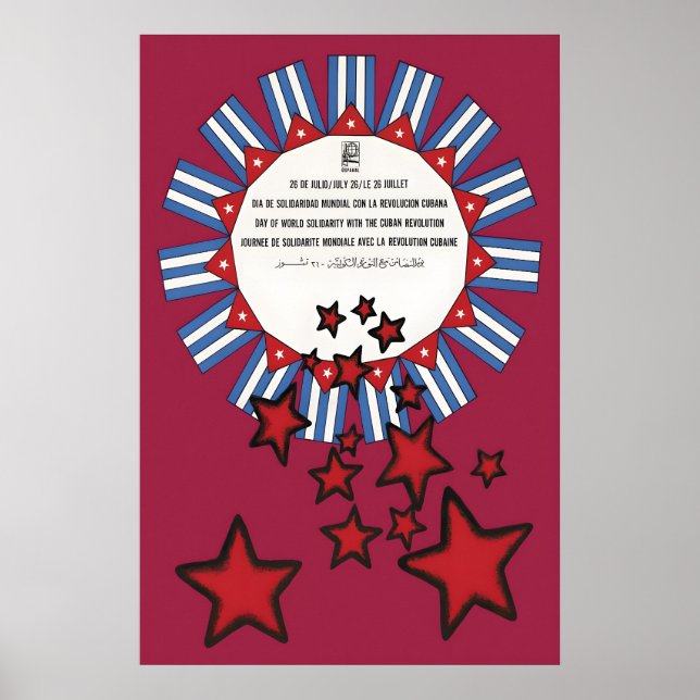 OSPAAAL Poster Day of World Solidarity with the (Front)