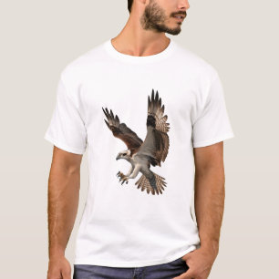 Osprey, 3D Render, Majestic, Wings Spreading T-Shirt