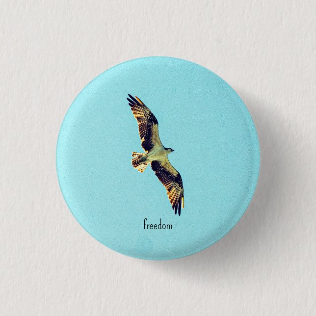 Osprey art button (Front)