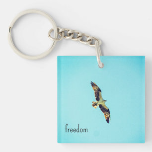 Osprey art keychain