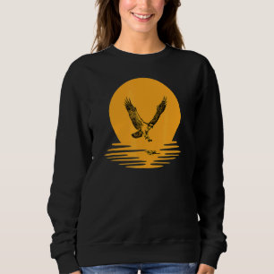 Osprey Bird Hunting Sunset Orange For Men Women Bo Sweatshirt
