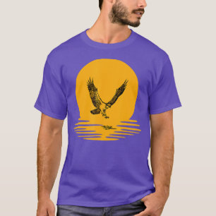 Osprey Bird Hunting Sunset Orange for Men Women Bo T-Shirt