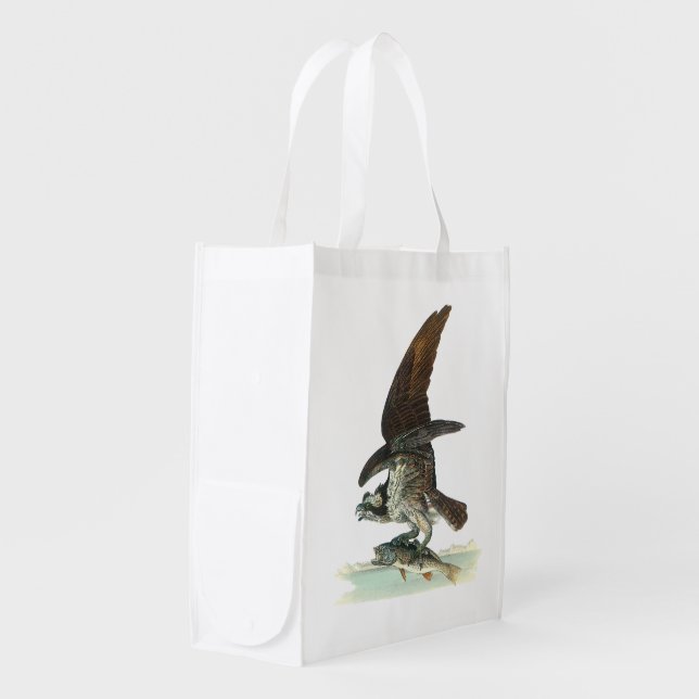 Osprey by Audubon Reusable Grocery Bag (Front Side)