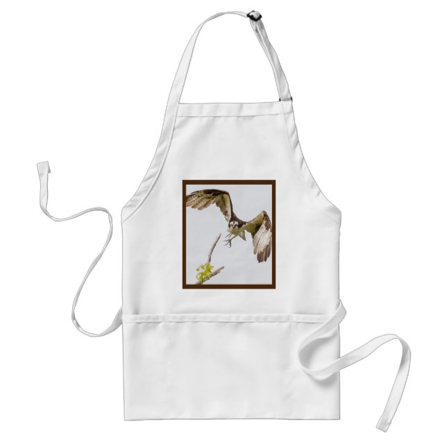 Osprey Coming At You Adult Apron (Front)