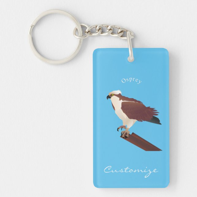 Osprey Hawk Raptor Thunder_Cove Keychain (Front)