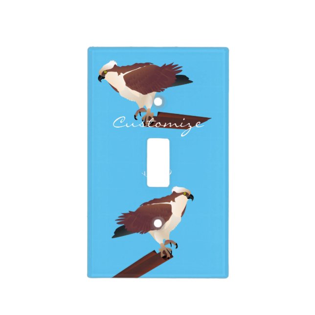 Osprey Hawk Raptor Thunder_Cove Light Switch Cover (Front)