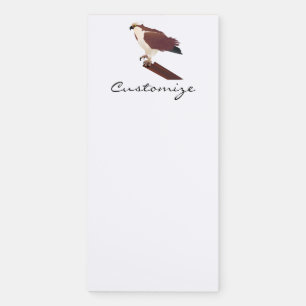 Osprey Hawk Raptor Thunder_Cove Magnetic Notepad
