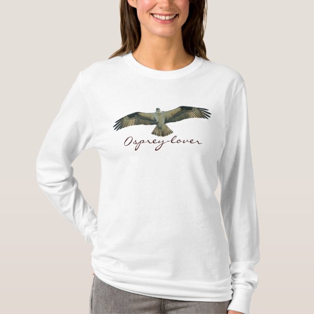 Osprey Raptor Bird-lover Wildlife T-Shirt (Front)