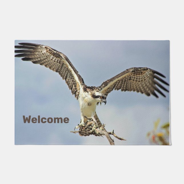 Osprey Wings Out Door Mat (Front)