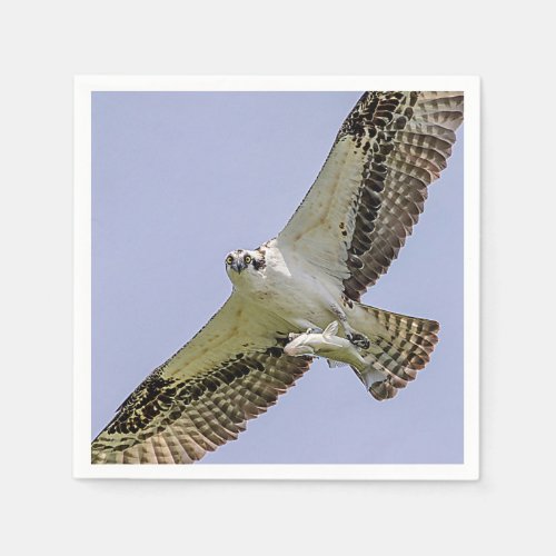 Osprey with a fish napkins