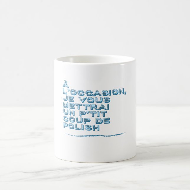 Oss 117 Polish T-shirt Gift Coffee Mug (Center)