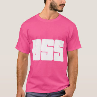 Oss Martial Arts 	 For Karate And Brazilian Jiu Ji T-Shirt
