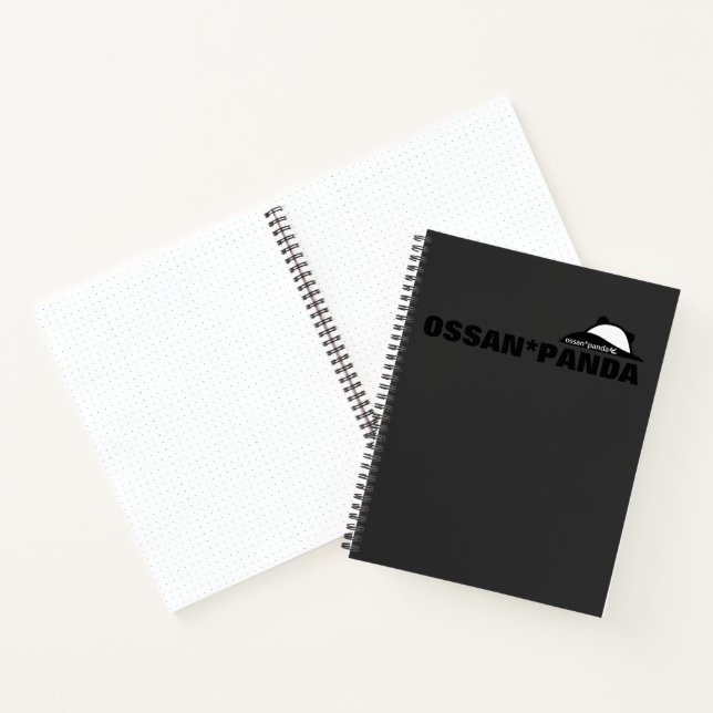 Ossan*Panda stuff souvenir  Notebook (Inside)