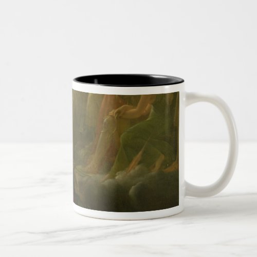 Ossian Conjuring up the Spirits of the River Two_Tone Coffee Mug