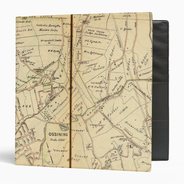 Ossining, New York Binder (Front/Inside)