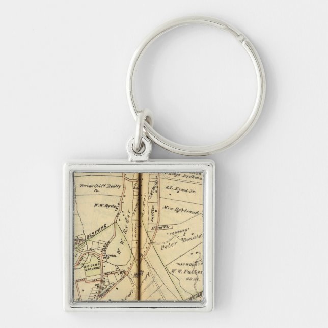 Ossining, New York Keychain (Front)