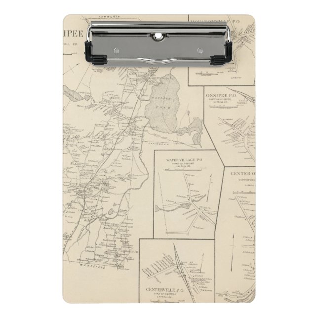 Ossipee, Carroll Co Mini Clipboard (Front)