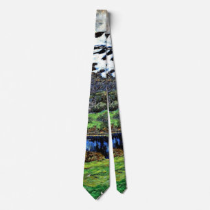 Osslund - A Summer Evening by Kallsjon Neck Tie