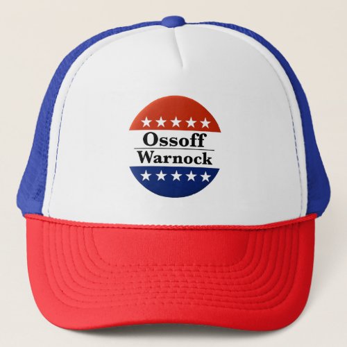Ossoff Warnock Georgia Runoffs Trucker Hat