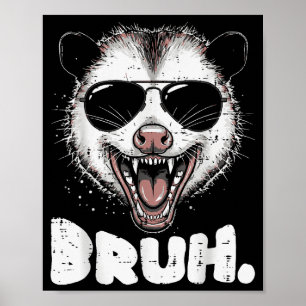 Ossum Face Bruh Funny Ssum Meme Humor Men Women Ki Poster