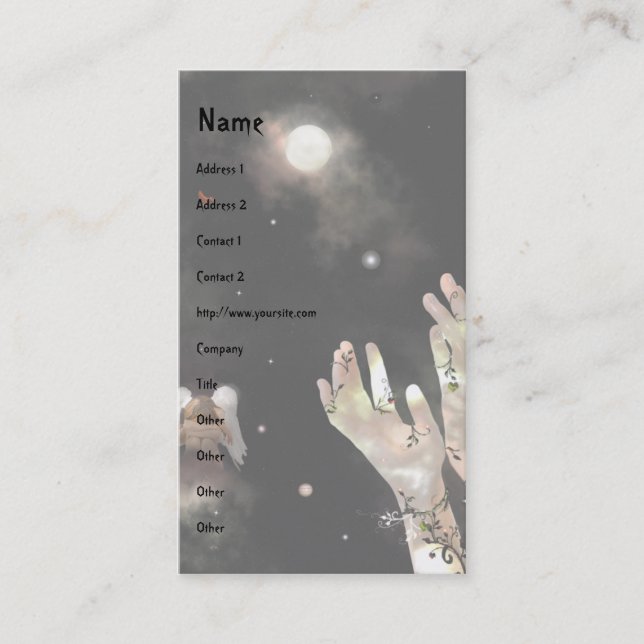 Ostara! Business Card (Front)
