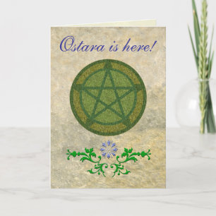 Ostara is Here! Thank You Card