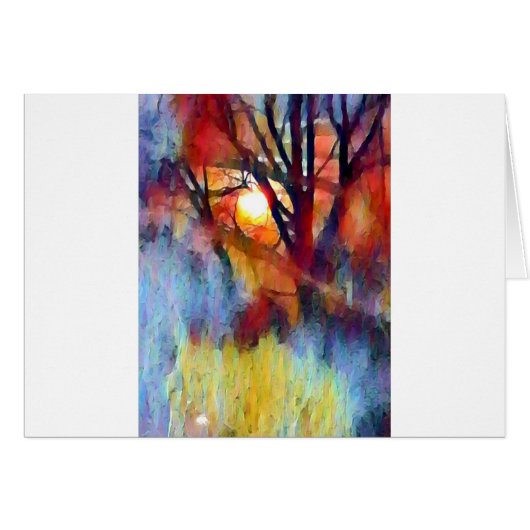 Ostara Moonrise Cards (Front Horizontal)