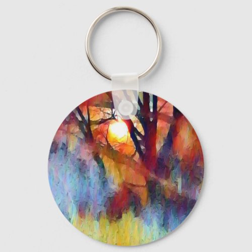 Ostara Moonrise Keychain