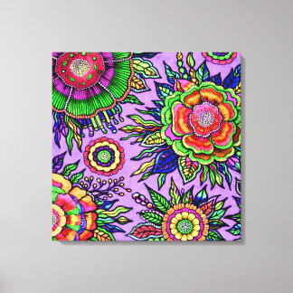 OSTARA: Mystic Violet- Maximalist Gallery Canvas  Print
