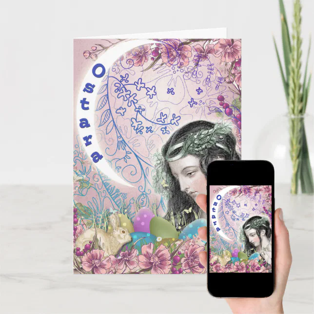 Ostara Pagan Greeting Card | Zazzle