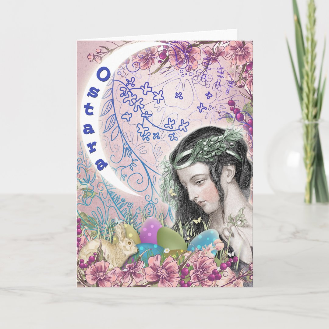 Ostara Pagan Greeting Card Zazzle