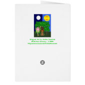 Ostara the Faery Goddess of Spring Card (Back)