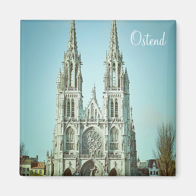 Ostend, Belgium travel Magnet (Front)