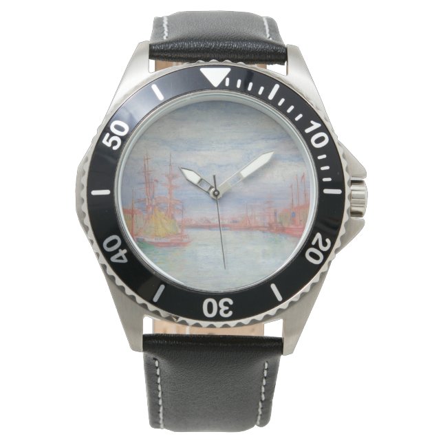 Ostend Harbor by James Ensor (1900) Watch (Front)