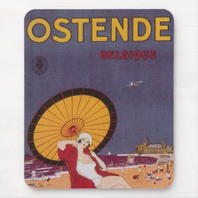 Ostende - Belgique Mouse Pad (Front)