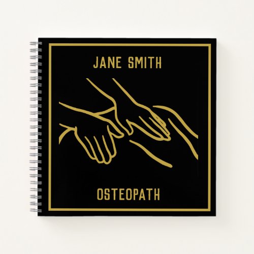 Osteopath Professional Notebook