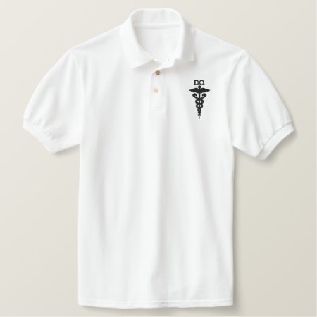Osteopathic Medicine Stitched Polo
