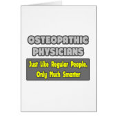 Osteopathic Physicians .. Smarter (Front)