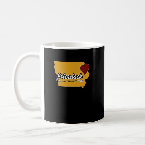 OSTERDOCK IOWA IA USA Cute Souvenir Merch  US City Coffee Mug