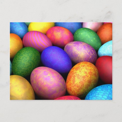 Ostereier Easter Postcard