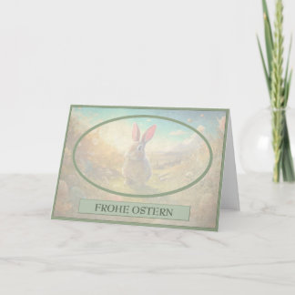 Osterhase im Frühlingszauber Card