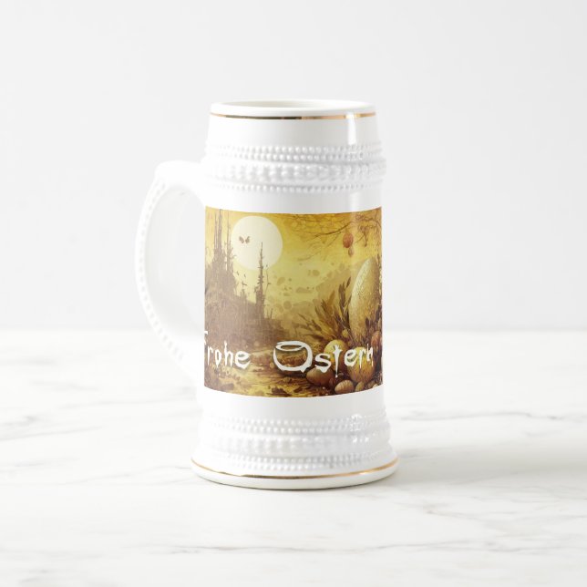 Osterhoffnung in einer apokalyptischen Welt Beer Stein (Front Left)