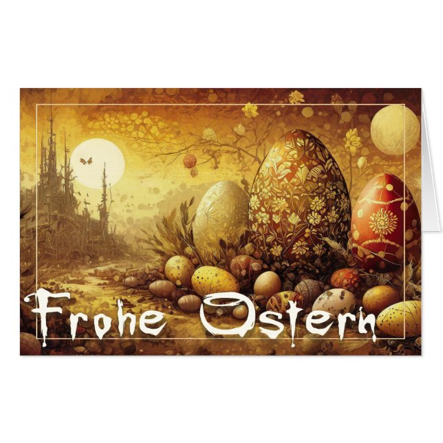 Osterhoffnung in einer apokalyptischen Welt Card (Front Horizontal)