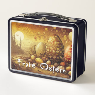 Osterhoffnung in einer apokalyptischen Welt Metal Lunch Box