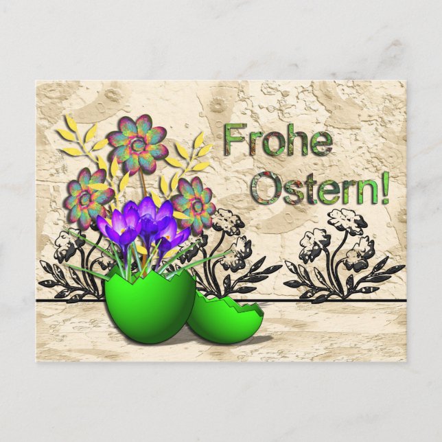 Osterkarte Postcard (Front)